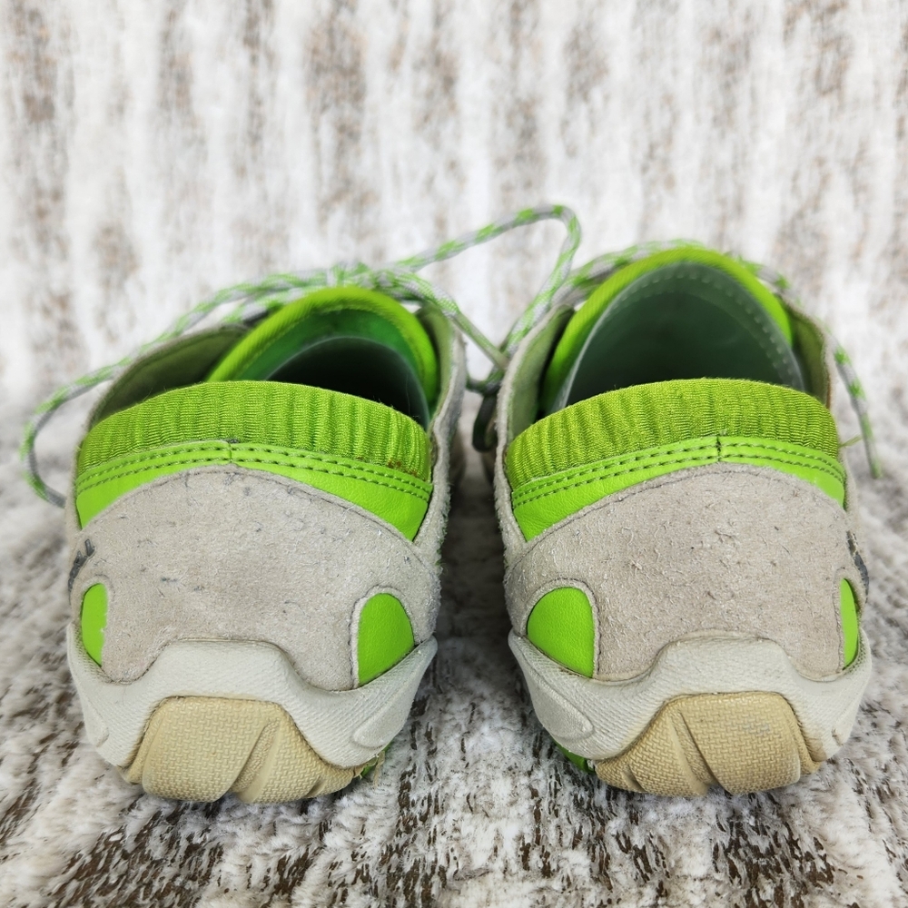 Merrell Barefoot "Pace Glove Ice" Running Shoe Sneaker Green | Women's Size 9 - Picture 4 of 11